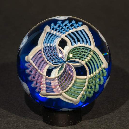 3 Colorway Tricello Pinwheel Marble